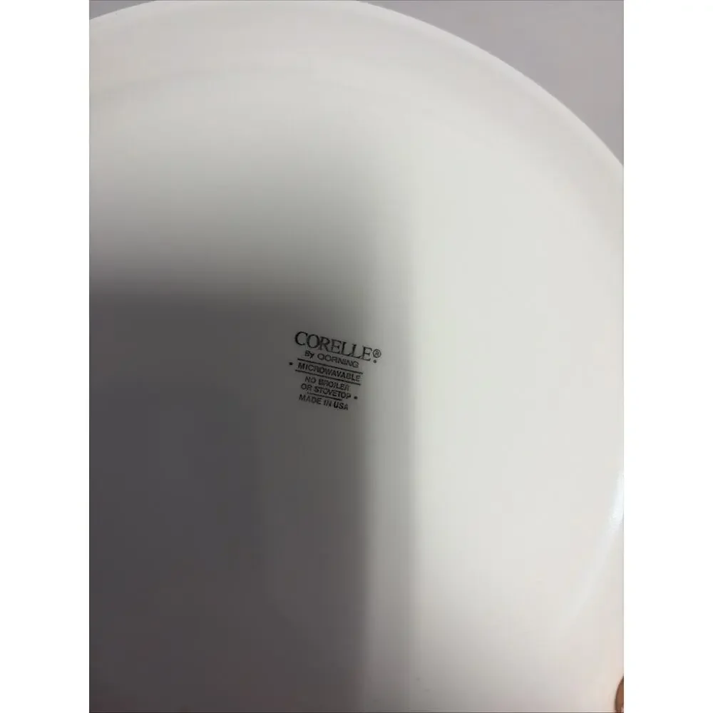Corelle REPLACEMENTS Vintage Discontinued Pattern Rosemarie Set 4 Dinner Plates - Picture 5 of 5